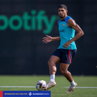 El FC Barcelona confirma las lesiones de Jules Koundé y Ronald Araujo