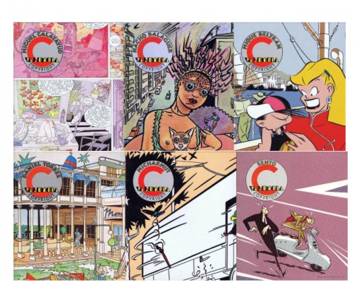 Mostra Viva homenajea a los viñetistas valencianos de los 80 a través de la muestra 'Valencia Copyright'