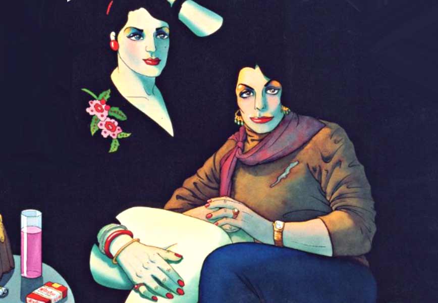 'Mujeres raras' de Nazario, joyas de un comic underground a base de porno punk