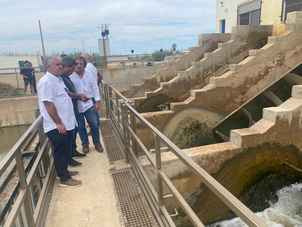 Burriana se interesa por el sistema de drenaje del Delta del Ebro para su aplicación en la Serratella