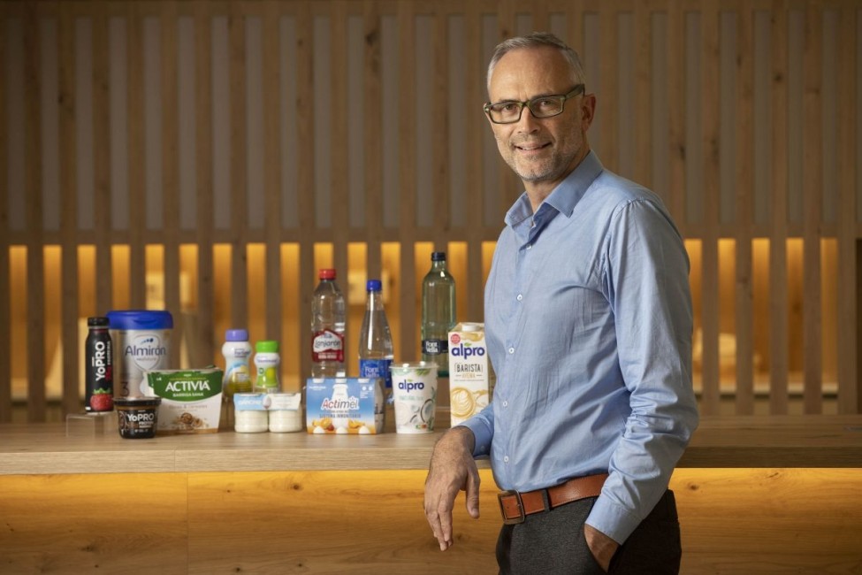 El nuevo director general de Danone Iberia, François Lacombe.   - 