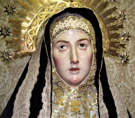 Atribuyen a Salzillo la autoría de la Virgen de los Dolores del Monasterio de la Encarnación de Algezares
