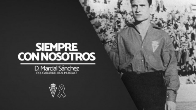 Fallece con 93 años Marcial Sánchez, jugador del Murcia en la década de los 50