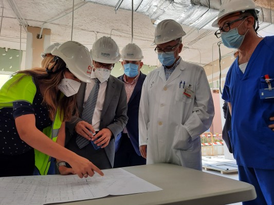 Sanidad sube a 7 millones la inversión en el nuevo edificio de Urgencias del Hospital de Alicante