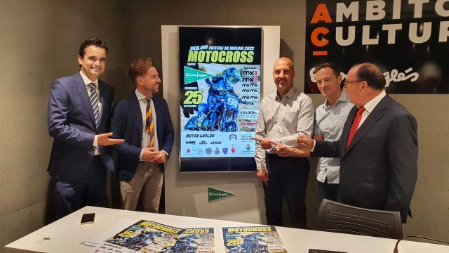 El Motocross de Molina se disputa el domingo en Los Conejos con más de 70 pilotos 