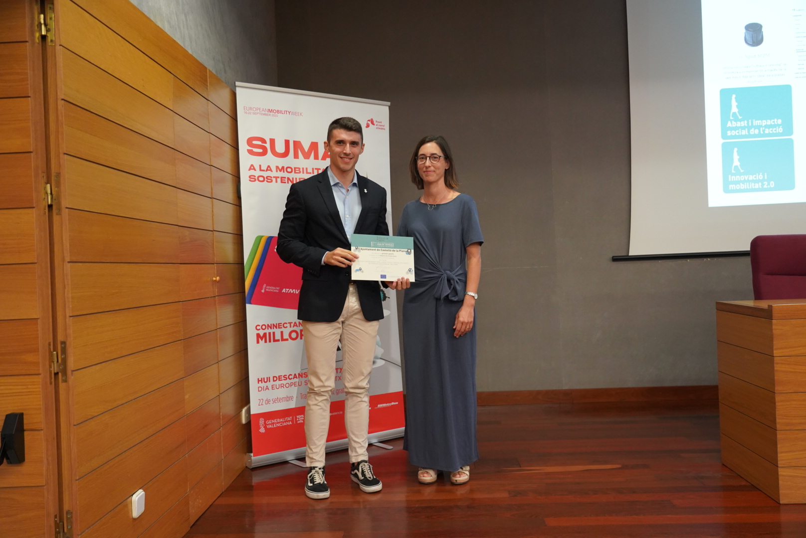 La Generalitat premia a Castelló por su 'app' para agilizar el estacionamiento reservado