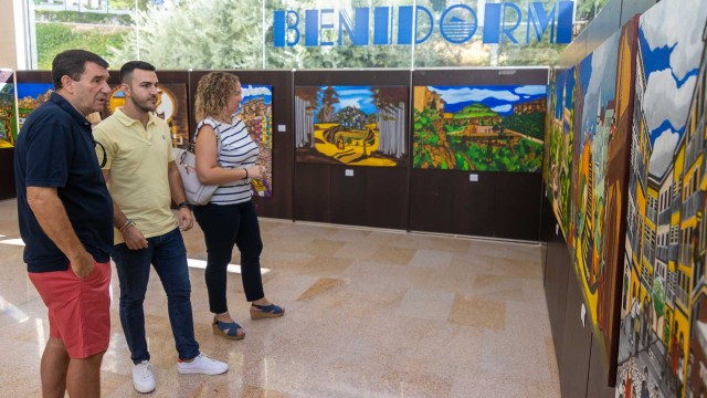 ‘Escenas y paisajes’ de Javier Jesús Zamora Hernáiz en el Espai d’Art de Benidorm