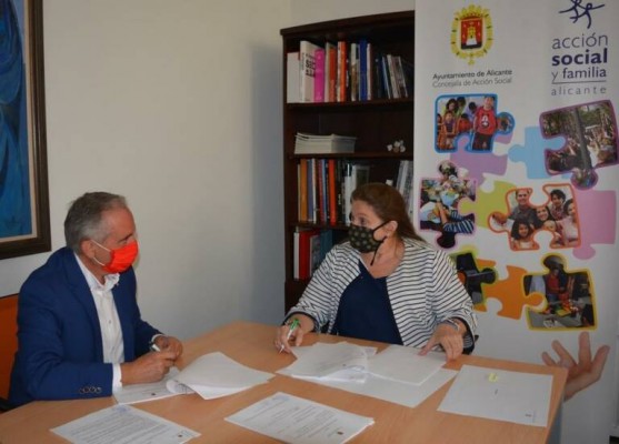 Alicante y Cruz Roja refuerzan la atención a las personas sin hogar