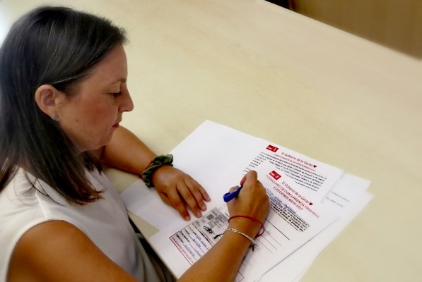 Cristina Escoda oficializa su candidatura a las primarias para elegir al
alcaldable del PSPV-PSOE de Benidorm