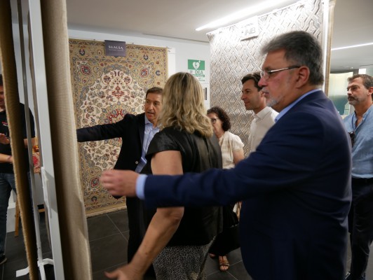 Inaugurada la VII Feria-Exposición de la Alfombra y la Moqueta de Crevillent 
