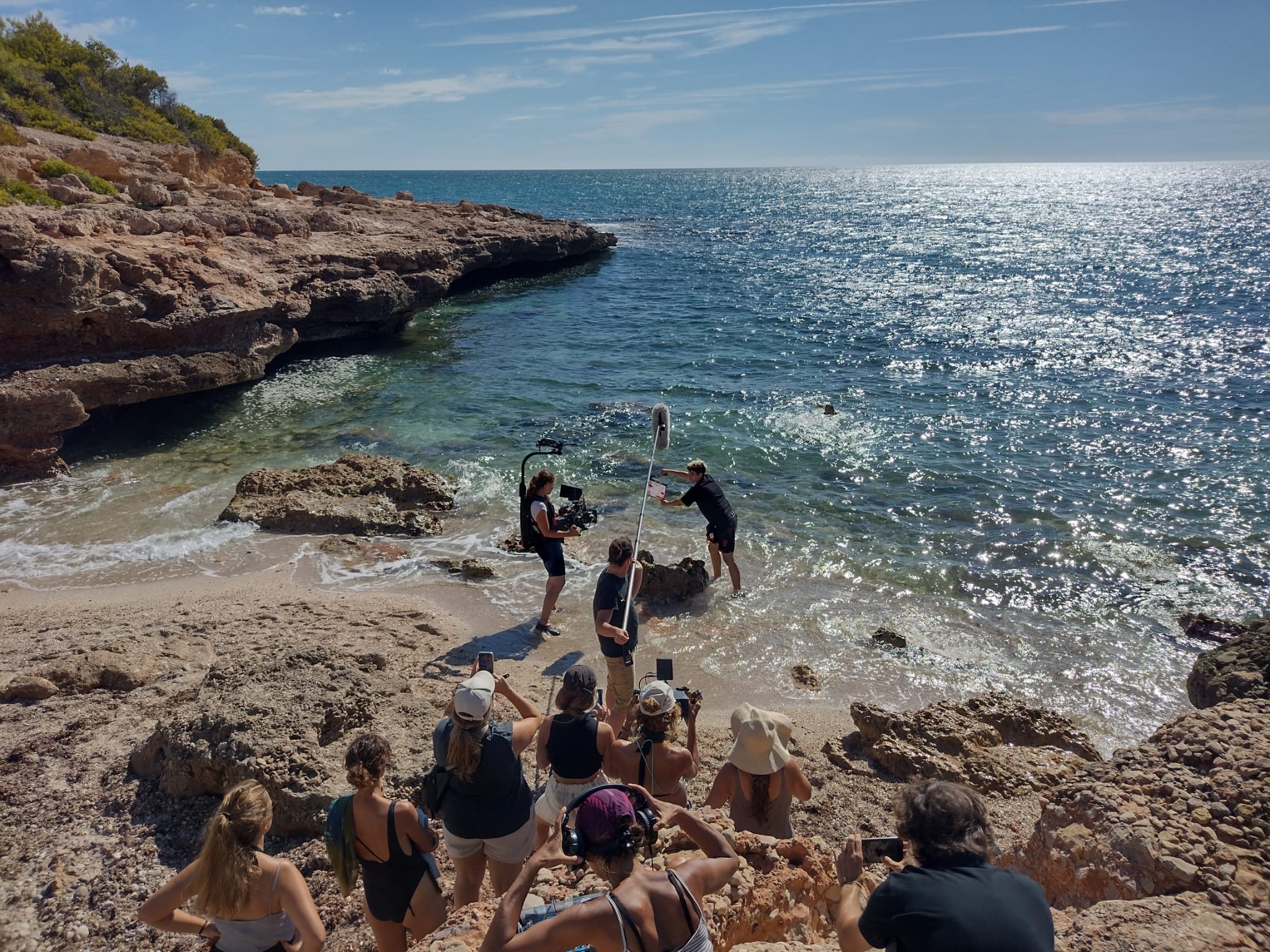 Elena Escura encara el final del rodaje en Castellón de 'Les vacances de Mara'