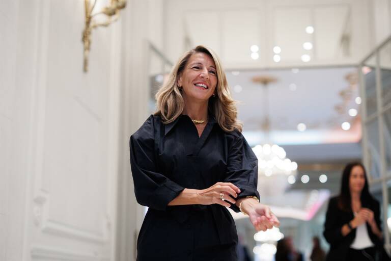 Yolanda Díaz impulsa el proyecto Sumar. Foto EP. - 