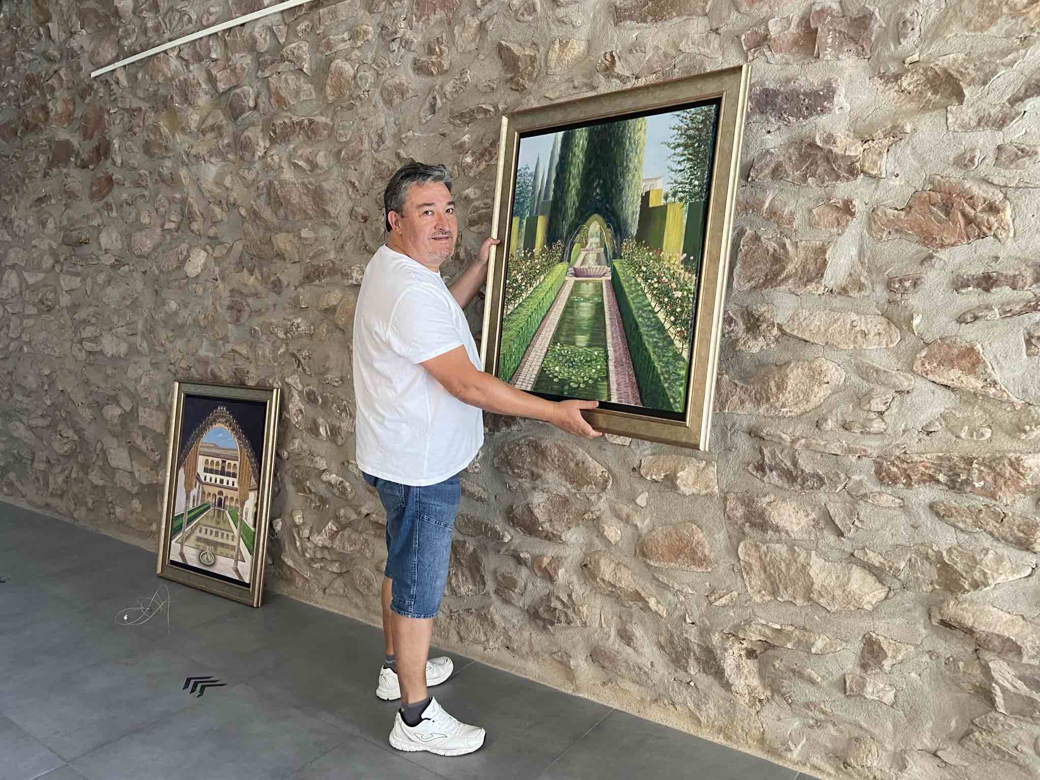 El pintor Jaime Viciano presenta sus últimos trabajos en Benicàssim