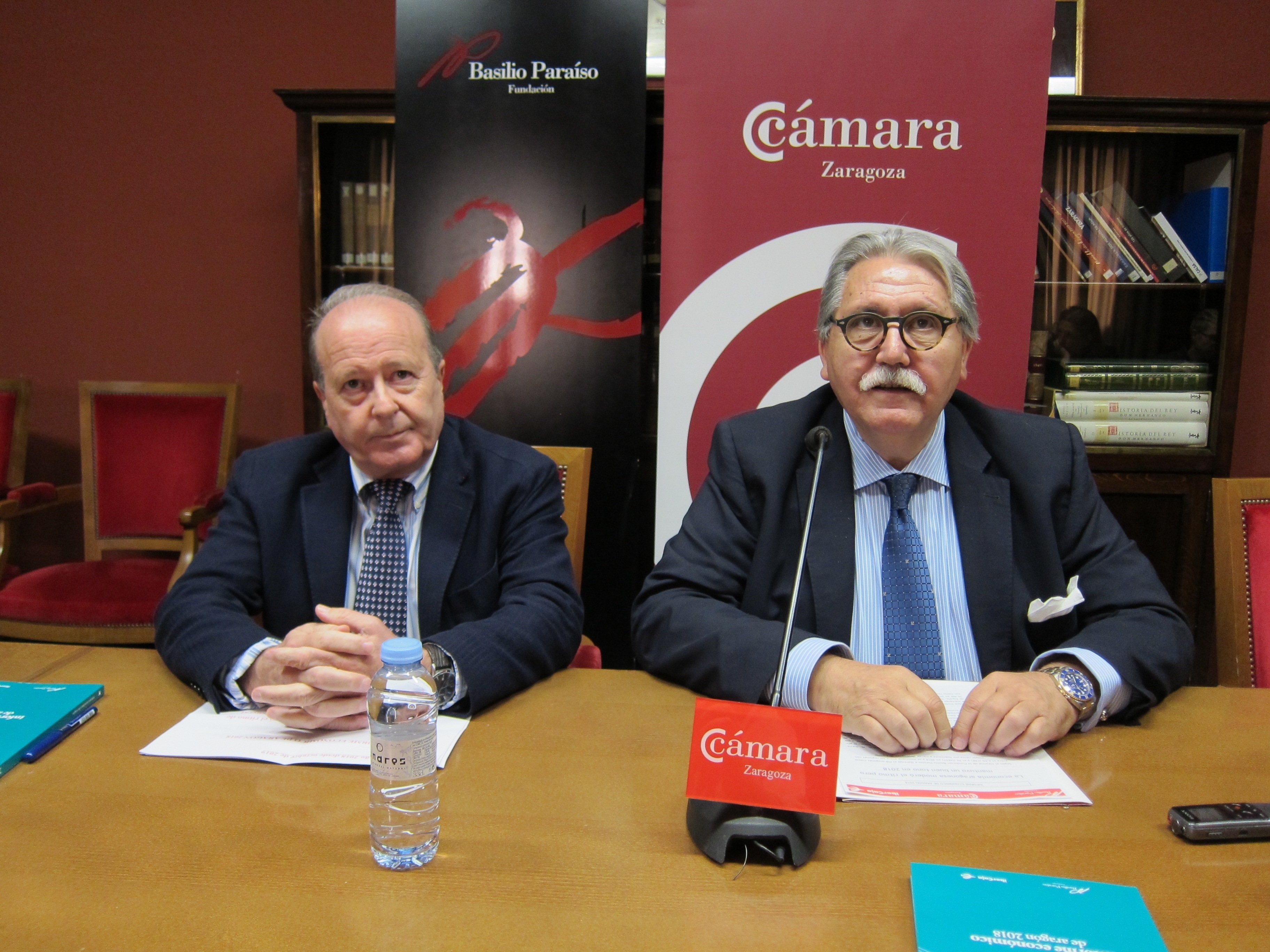 Marcos Sanso y Manuel Teruel. Foto: EP Archivo  - 