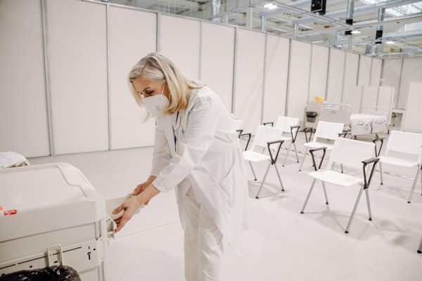 Los pacientes hospitalizados por covid bajan un 5% en la última semana en la Comunitat