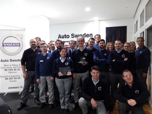 Auto Sweden, mejor concesionario Volvo en España en 2016