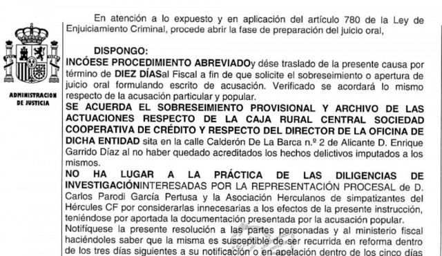 La instrucción avanza contra el Hércules y este acelera los contactos con la Agencia Tributaria