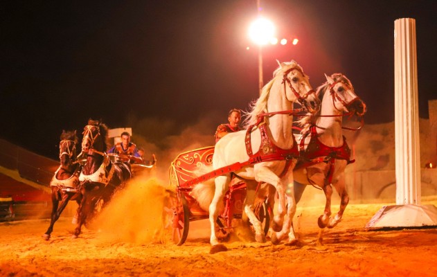 'Una de romanos' en La Vila: el espectáculo Gran Circus Maximus vino, vio y venció