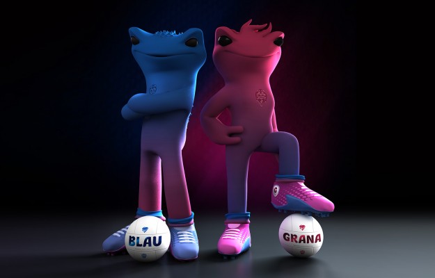 Blau y Grana: el Levante UD, primer club de fútbol en tener mascotas de distinto sexo