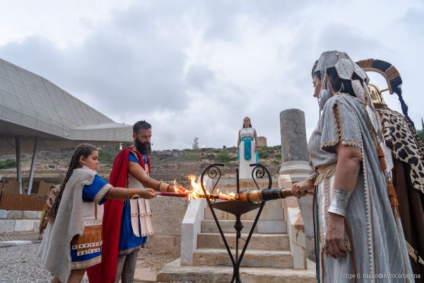 Cartagena recibe a lo grande el resurgimiento de las Fiestas de Carthagineses y Romanos