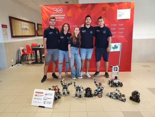 El grupo de robótica del Campus de Alcoy de la UPV, campeón del concurso nacional Ceabot