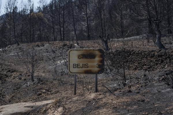 Extinguido el incendio forestal de Bejís, casi un mes después de su inicio