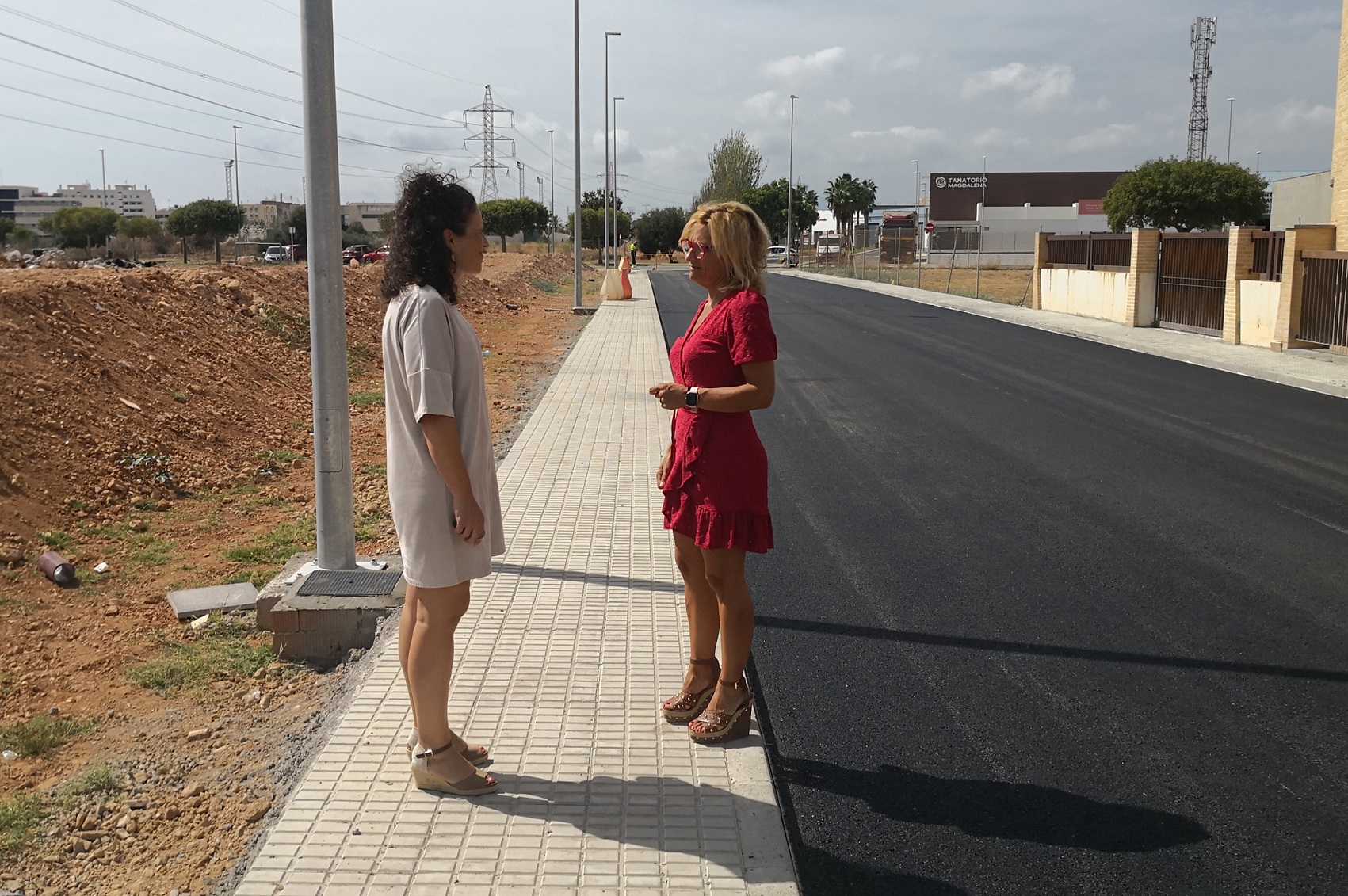Almassora finaliza la urbanización del entorno del colegio Santa Quitèria 