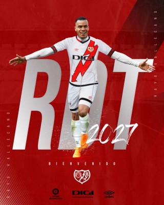 Raúl de Tomás, fichaje más caro en la historia del Rayo Vallecano