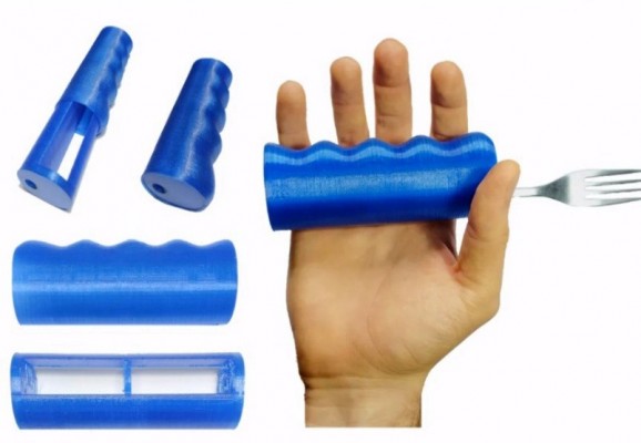 Didet, de la UA, desarrolla un mango de rehabilitación funcional impreso en 3D