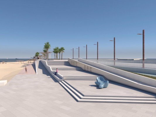 Valenciaport adjudica la obra del nuevo paseo marítimo de la zona norte del puerto de Sagunto