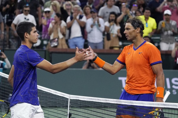 Nadal bendice al nuevo rey: felicita a Alcaraz y le augura 