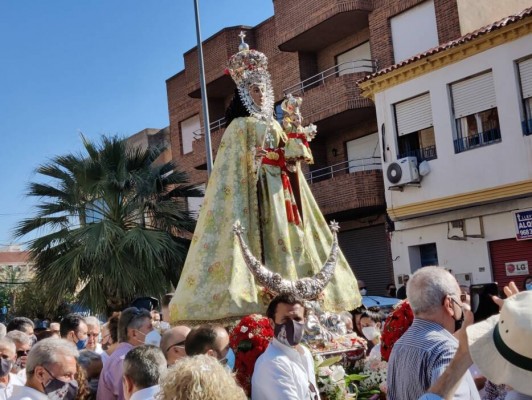 Murcia se prepara para acompañar en Romería a la Virgen de la Fuensanta hasta su Santuario