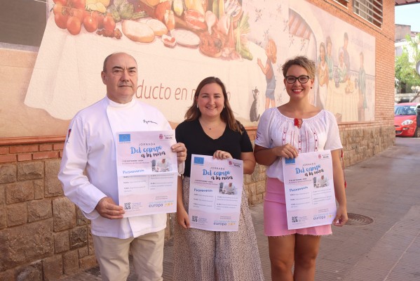 Miguel Barrera ofrecerá un show cooking con productos locales del Mercado Municipal de Onda