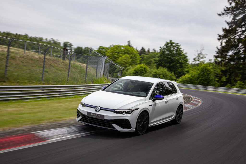 El Golf R '20 años' es el modelo R de Volkswagen más rápido de todos los tiempos en el circuito de Nürburgring-Nordschleife
