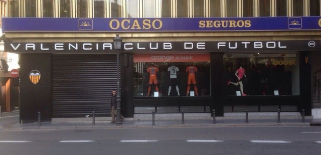 El Valencia vendió el local de Pintor Sorolla por 1,5 millones de euros