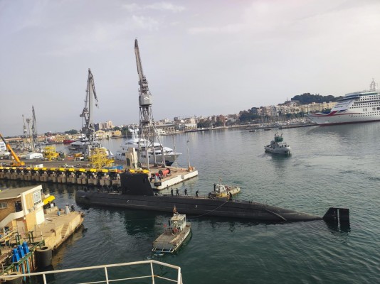 El Tramontana entra en varada y la Armada se queda sin submarinos en activo

