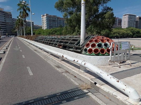  Comienza la renovación del Puente de las Flores: riego 