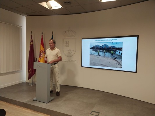 El Mar Menor mejora ligeramente según el último balance