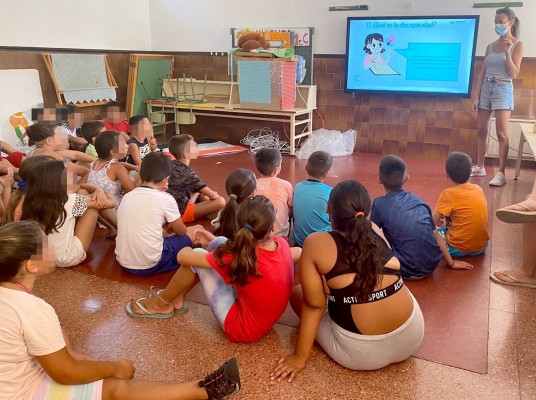 Cerca de 300 niños acuden a las escuelas de verano para personas con discapacidad de Cocemfe CV