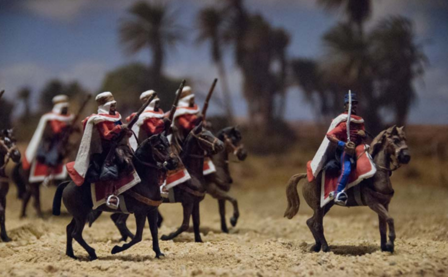 Los soldaditos de plomo del Museo L'Iber se embarcan en una serie de 'Aventuras por el desierto'