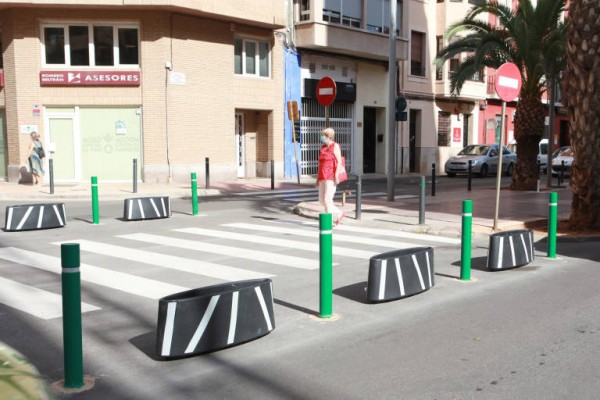 Castelló 'blinda' la peatonalización de Capuchinos y Blasco Ibáñez: ampliará las medianas antes de 2023