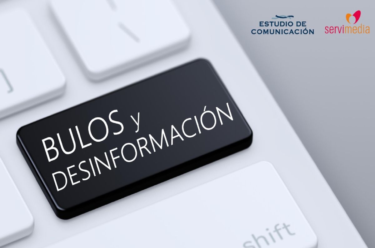 Detalle de la portada del informe 'Bulos y desinformación'. - 