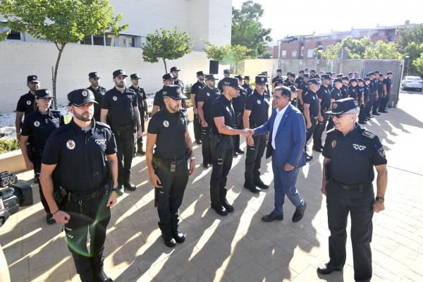 La Policía Local de Murcia se fortalece en 2022: cerrará el año con 138 agentes más