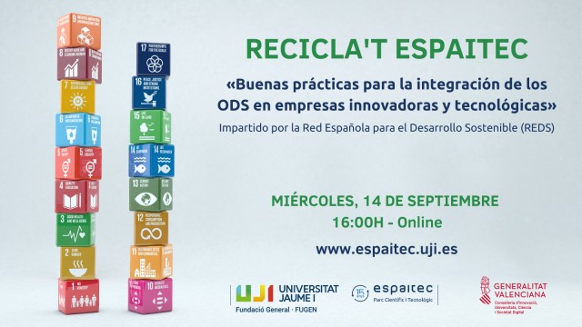 Recicla’t Espaitec aborda cómo integrar Objetivos de Desarrollo Sostenible en empresas innovadoras