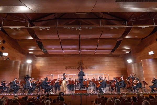Jóvenes violinistas de Corea, Alemania y España, en la Concurso Internacional CullerArts