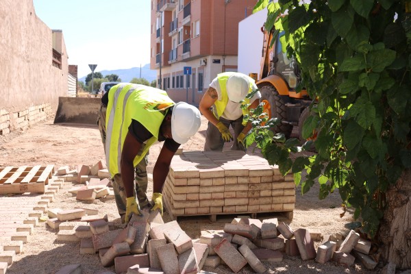 Arrancan las obras en Murcia para abrir un nuevo vial en San Ginés
