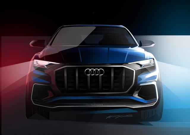 Anticipo de un modelo de producción: el Audi Q8 concept debuta en el Salón de Detroit