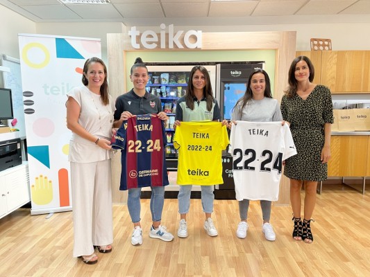 Valencia CF, Levante UD y Villarreal CF anuncian en Teika el inicio de la liga este fin de semana 
