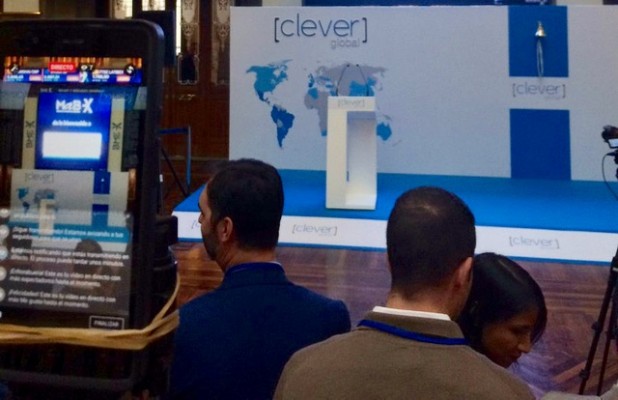 La tecnológica Clever Global debuta en el MAB disparándose un 11%

