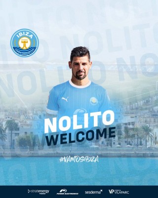 Nolito se incorpora a las filas del Ibiza para dos temporadas
